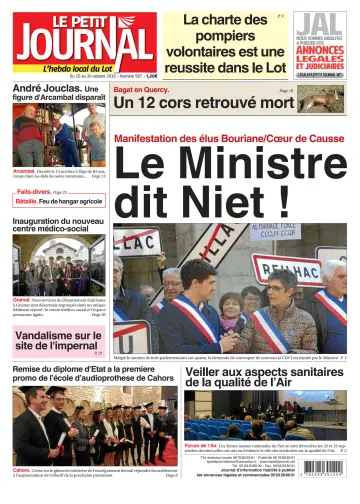 Le Petit Journal - L'hebdo local du Lot - 20 Oct 2016