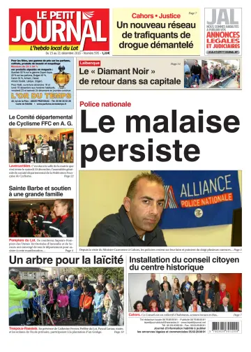 Le Petit Journal - L'hebdo local du Lot - 15 Dec 2016