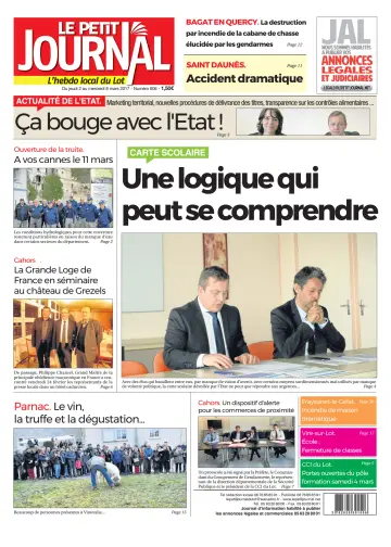 Le Petit Journal - L'hebdo local du Lot - 2 Mar 2017