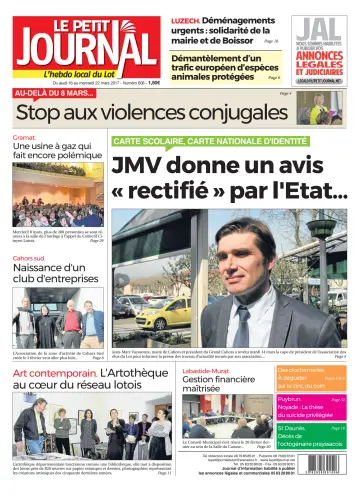 Le Petit Journal - L'hebdo local du Lot - 16 Mar 2017