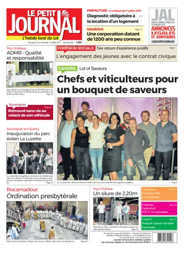 Le Petit Journal - L'hebdo local du Lot - 6 Jul 2017