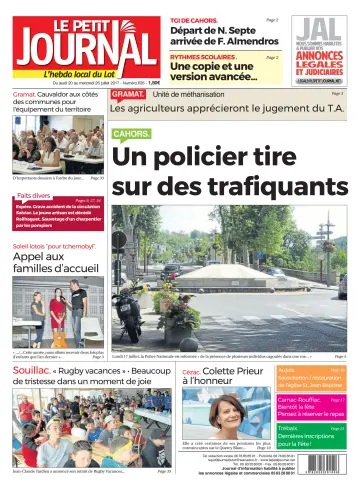 Le Petit Journal - L'hebdo local du Lot - 20 Jul 2017
