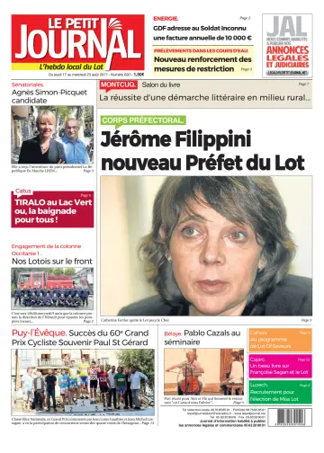 Le Petit Journal - L'hebdo local du Lot - 17 Aug 2017