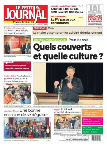 Le Petit Journal - L'hebdo local du Lot - 9 Nov 2017