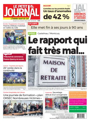 Le Petit Journal - L'hebdo local du Lot - 1 Feb 2018