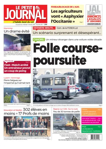 Le Petit Journal - L'hebdo local du Lot - 8 Feb 2018