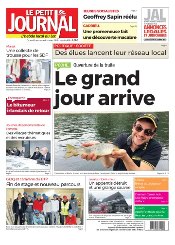 Le Petit Journal - L'hebdo local du Lot - 8 Mar 2018