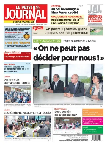 Le Petit Journal - L'hebdo local du Lot - 17 May 2018