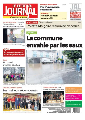 Le Petit Journal - L'hebdo local du Lot - 7 Jun 2018