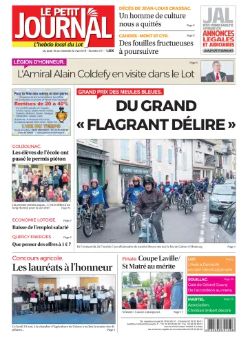 Le Petit Journal - L'hebdo local du Lot - 16 May 2019