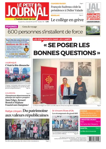 Le Petit Journal - L'hebdo local du Lot - 23 May 2019