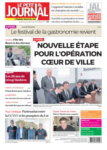 Le Petit Journal - L'hebdo local du Lot - 6 Jun 2019