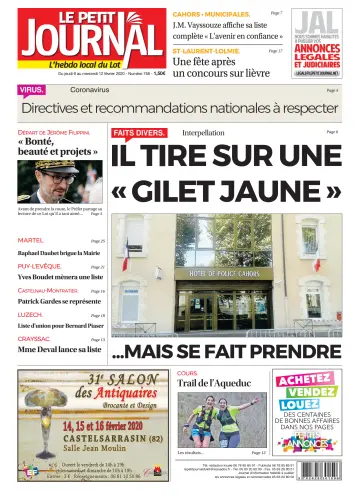 Le Petit Journal - L'hebdo local du Lot - 6 Feb 2020