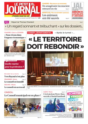 Le Petit Journal - L'hebdo local du Lot - 4 Jun 2020
