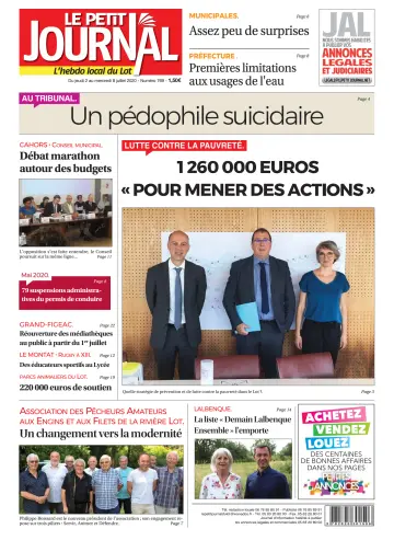 Le Petit Journal - L'hebdo local du Lot - 2 Jul 2020