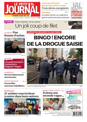 Le Petit Journal - L'hebdo local du Lot - 8 Oct 2020