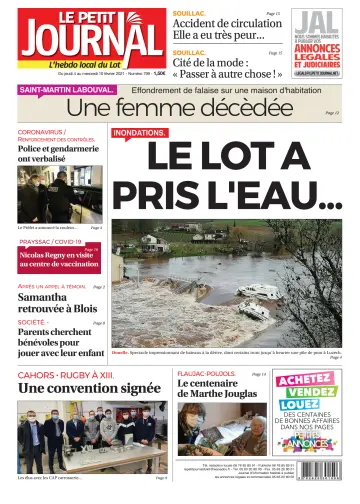 Le Petit Journal - L'hebdo local du Lot - 4 Feb 2021