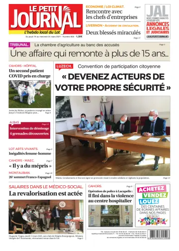 Le Petit Journal - L'hebdo local du Lot - 18 Mar 2021