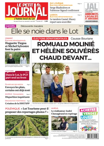 Le Petit Journal - L'hebdo local du Lot - 29 Apr 2021
