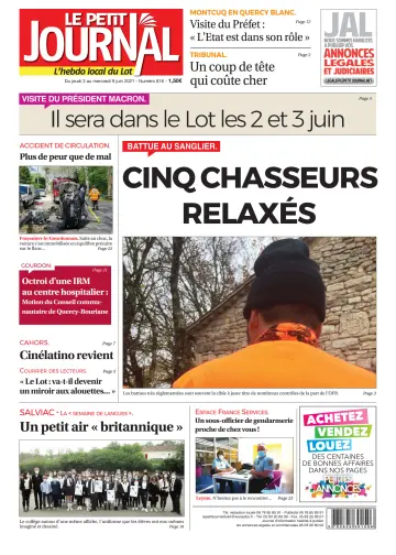 Le Petit Journal - L'hebdo local du Lot - 3 Jun 2021