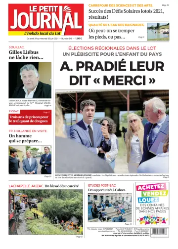Le Petit Journal - L'hebdo local du Lot - 24 Jun 2021