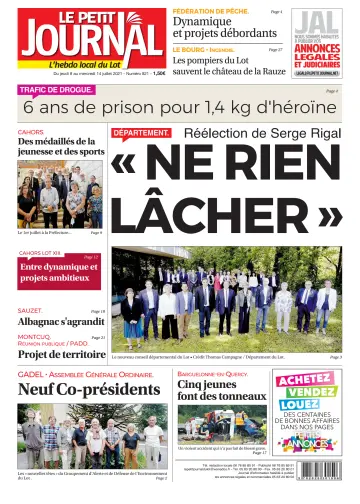 Le Petit Journal - L'hebdo local du Lot - 8 Jul 2021