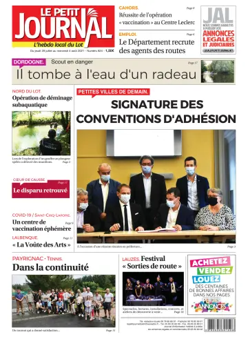 Le Petit Journal - L'hebdo local du Lot - 29 Jul 2021