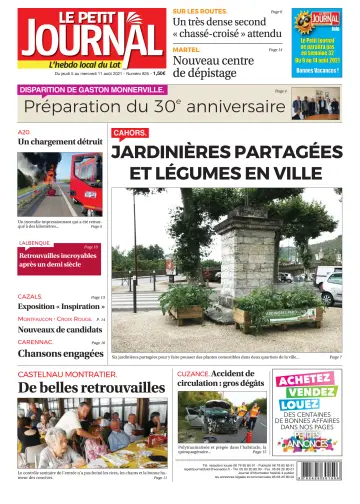 Le Petit Journal - L'hebdo local du Lot - 5 Aug 2021