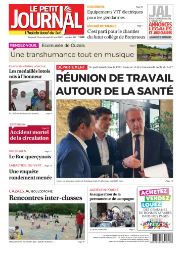 Le Petit Journal - L'hebdo local du Lot - 19 May 2022