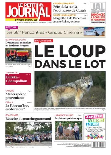 Le Petit Journal - L'hebdo local du Lot - 18 Aug 2022