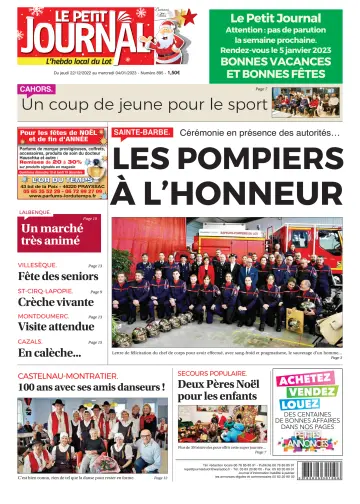 Le Petit Journal - L'hebdo local du Lot - 22 Dec 2022