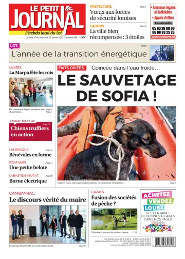 Le Petit Journal - L'hebdo local du Lot - 19 Jan 2023