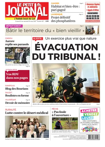Le Petit Journal - L'hebdo local du Lot - 23 Mar 2023