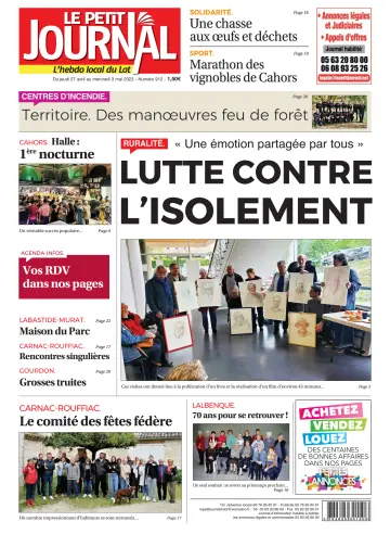 Le Petit Journal - L'hebdo local du Lot - 27 Apr 2023