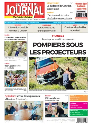 Le Petit Journal - L'hebdo local du Lot - 11 May 2023