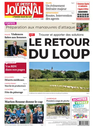 Le Petit Journal - L'hebdo local du Lot - 1 Jun 2023