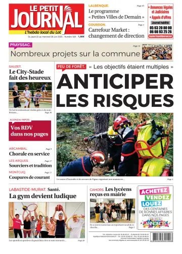 Le Petit Journal - L'hebdo local du Lot - 22 Jun 2023