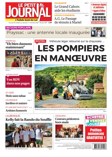 Le Petit Journal - L'hebdo local du Lot - 26 Oct 2023