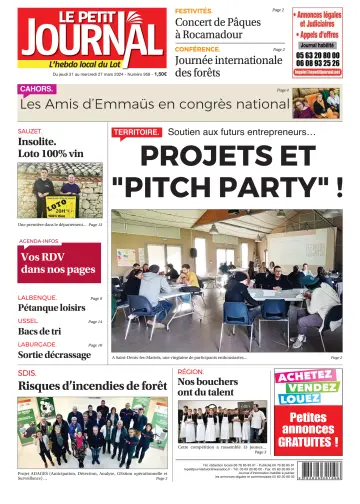 Le Petit Journal - L'hebdo local du Lot - 21 三月 2024