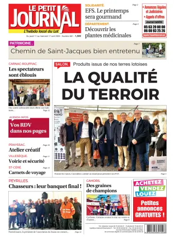 Le Petit Journal - L'hebdo local du Lot - 11 4月 2024