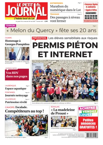 Le Petit Journal - L'hebdo local du Lot - 23 May 2024