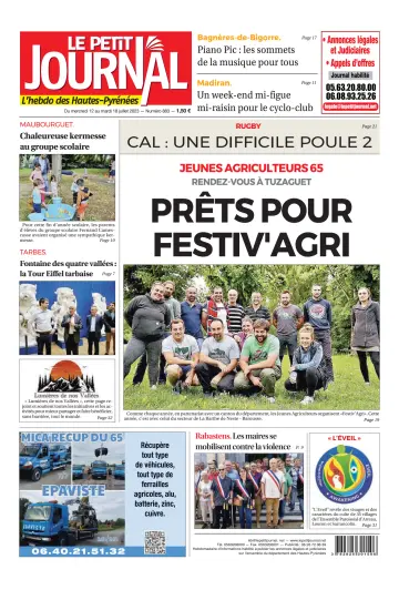Le Petit Journal - L’hebdo des Hautes-Pyrénées - 13 Jul 2023