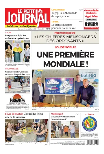 Le Petit Journal - L’hebdo des Hautes-Pyrénées - 3 Aug 2023