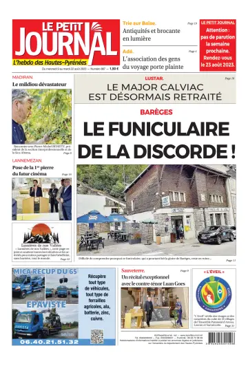 Le Petit Journal - L’hebdo des Hautes-Pyrénées - 10 Aug 2023