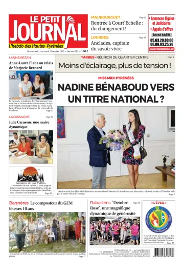 Le Petit Journal - L’hebdo des Hautes-Pyrénées - 12 Oct 2023