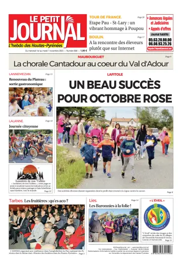 Le Petit Journal - L’hebdo des Hautes-Pyrénées - 2 Nov 2023