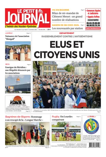 Le Petit Journal - L’hebdo des Hautes-Pyrénées - 16 Nov 2023