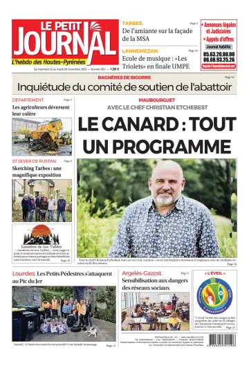 Le Petit Journal - L’hebdo des Hautes-Pyrénées - 23 Nov 2023
