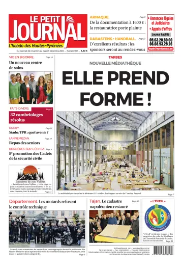 Le Petit Journal - L’hebdo des Hautes-Pyrénées - 30 Nov 2023