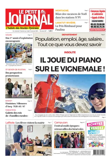 Le Petit Journal - L’hebdo des Hautes-Pyrénées - 11 Ean 2024